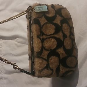 Coach Fur Mini Bag - Guaranteed Authentic! RAre! SOLD OUT!!